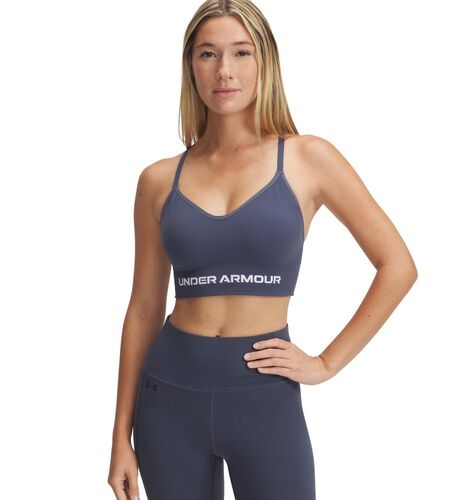Under Armour Vanish Seamless Low Bra - downpour gray