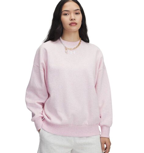 Under Armour Rival Fleece Os Crew - prime pink
