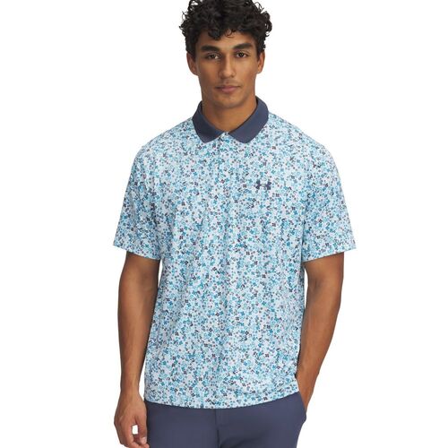 Under Armour Ua Matchplay Printed Polo - white