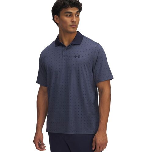 Under Armour Ua Matchplay Printed Polo - downpour gray