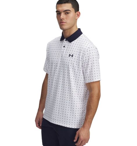 Under Armour Ua Matchplay Printed Polo - white
