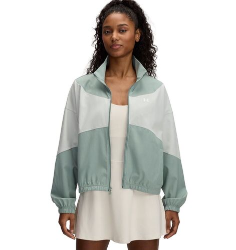 Under Armour Ua Rival Woven Jacket - silica green