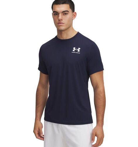 Under Armour Ua Heatgear Fitted Ss - midnight navy