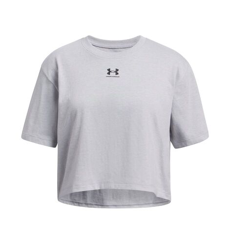 Under Armour Ua Rival Ss - mod gray light heather