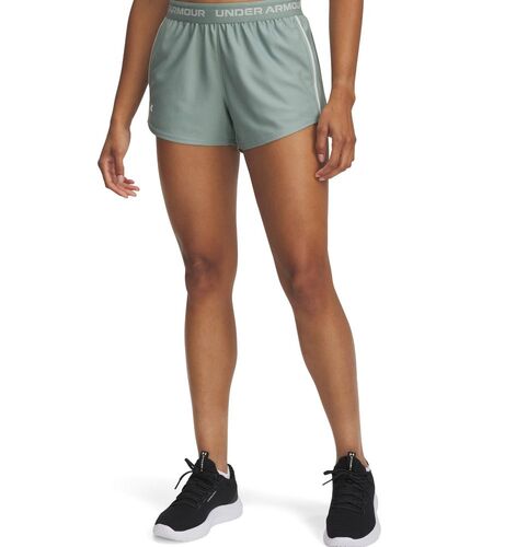 Under Armour Tech Play Up Shorts - silica green