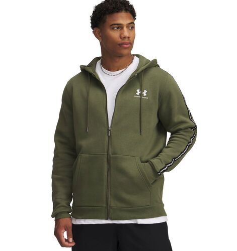 Under Armour Ua Icon Fleece Fz Taping - marine od green