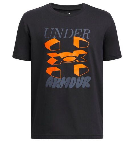 Under Armour Ua B Split Big Logo Ss - black