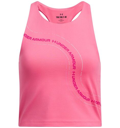 Under Armour G Motion Branded Crop Tank - super pink