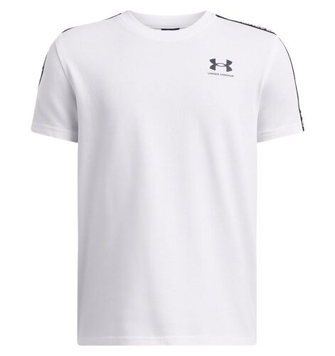 Under Armour Ua B Sportstyle Taped Ss - white