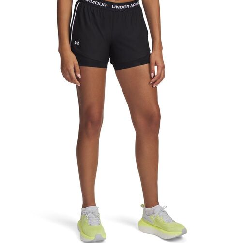 Under Armour Tech Play Up 2In1 Shorts - black