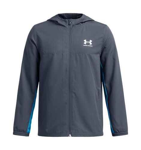 Under Armour Ua B Rival Wvn Jacket - downpour gray