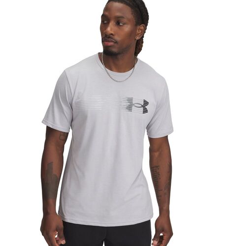 Under Armour Ua M Lc Fly In Logo Ss - mod gray