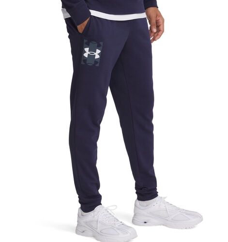 Under Armour Ua Rival Terry Logo Joggerq2 - midnight navy