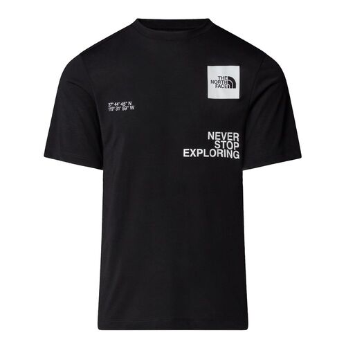 The North Face M Mountain Foundation Coordinates Tee - tnf black