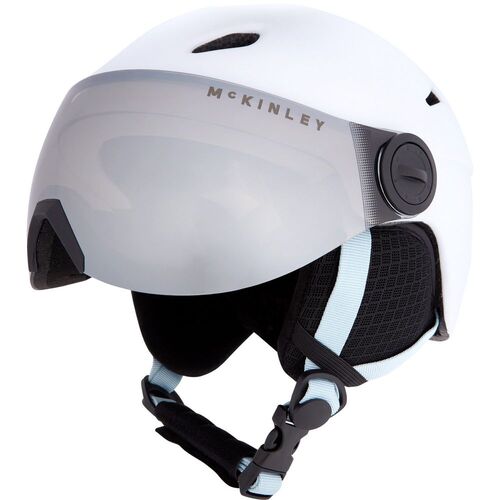 McKINLEY Ju.-Ski-Helm Pulse Jr S2 Visor Hs-016 - white/blue ice/rose