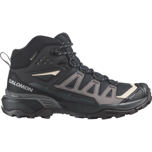 Salomon Shoes X Ultra 360 Mid Gtx W Bl - black/plum kitten/shale