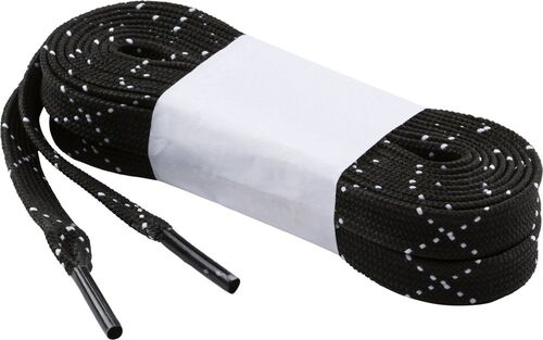 Firefly Schn�rsenkel Gewachst Mit Kreuz - schwarz