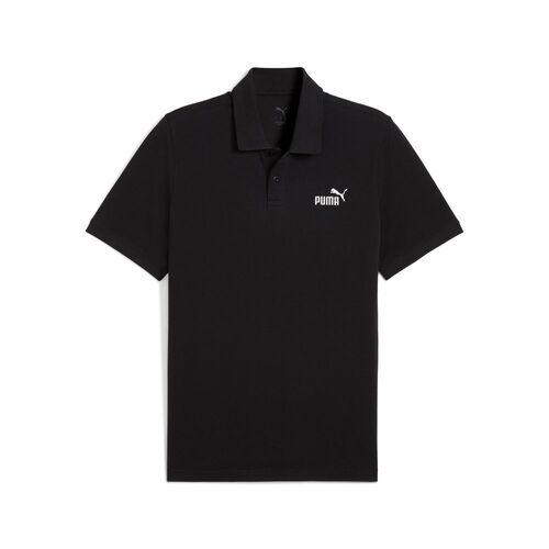 Puma ESS No. 1 Logo Pique Polo - schwarz