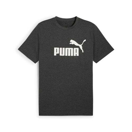 Puma ESS No. 1 Logo Heather Tee - grau