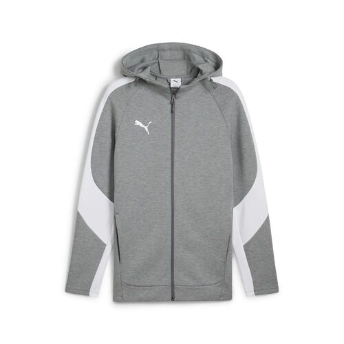 Puma teamEVOSTRIPE Hooded Jacket - grau