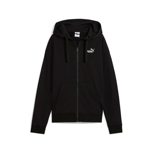 Puma ESS Small No. 1 Logo Comfort Full-Zip Hoodie TR - schwarz