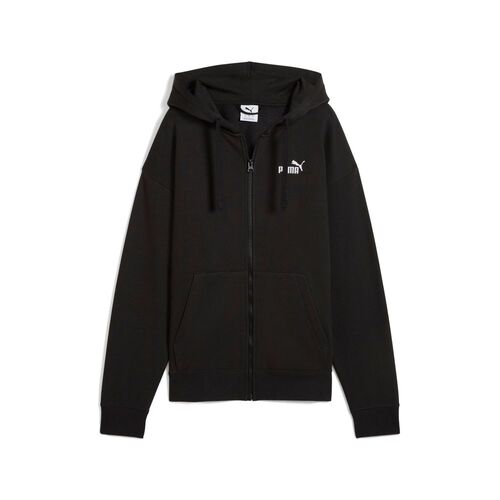 Puma ESS Small No. 1 Logo Comfort Full-Zip Hoodie FL - schwarz