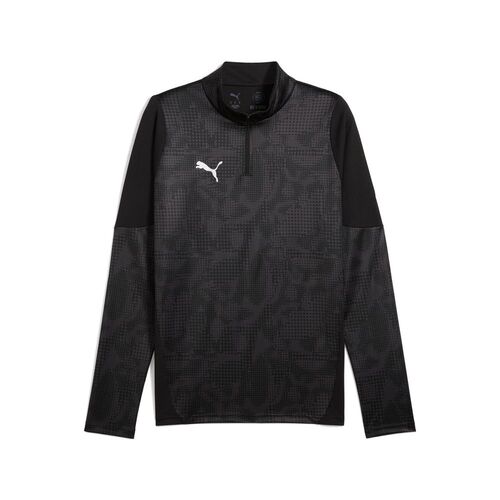 Puma teamCUP Training 1/4 Zip Top - schwarz