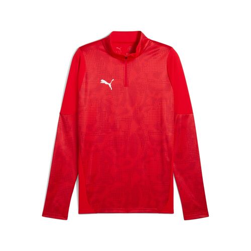 Puma teamCUP Training 1/4 Zip Top - rot