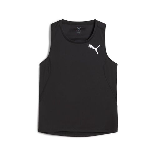 Puma W CROSS THE LINE SINGLET 3.0 - schwarz
