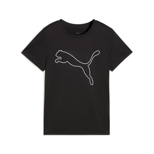 Puma W TAD ESSENTIAL Logo Tee - schwarz