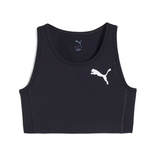 Puma W CROSS THE LINE CROP TOP 3.0 - blau