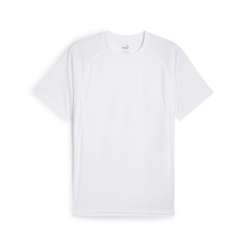Puma M RUN VELOCITY TEE (POLY) - weiss