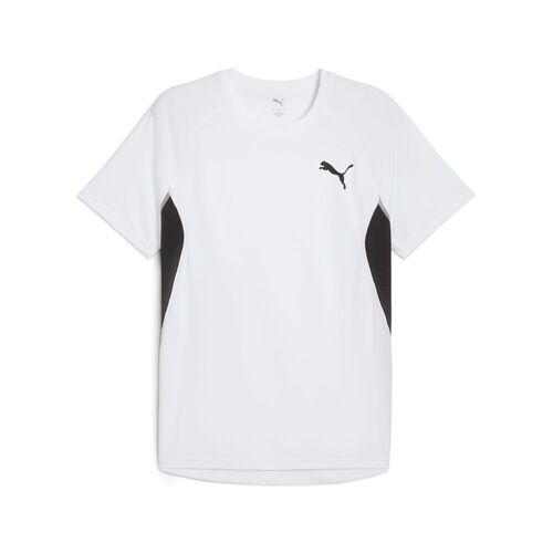 Puma M CROSS THE LINE TEE 3.0 - weiss