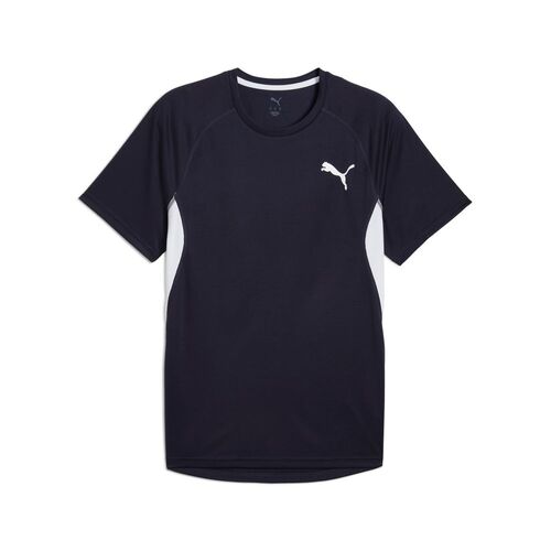 Puma M CROSS THE LINE TEE 3.0 - blau