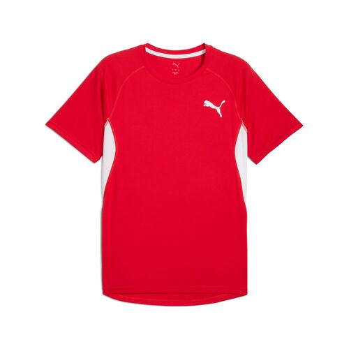 Puma M CROSS THE LINE TEE 3.0 - rot