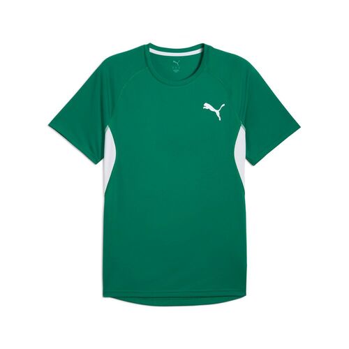 Puma M CROSS THE LINE TEE 3.0 - gr�n