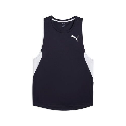 Puma M CROSS THE LINE SINGLET 3.0 - blau