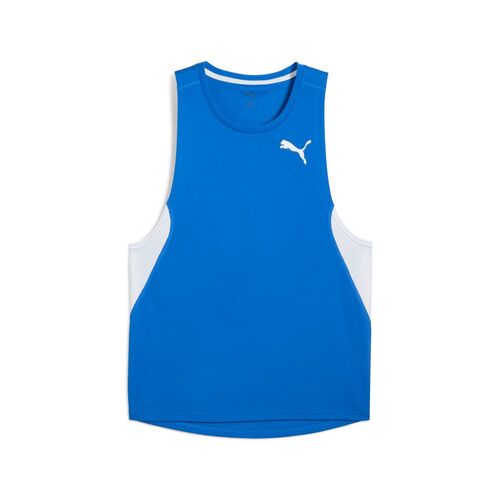Puma M CROSS THE LINE SINGLET 3.0 - blau