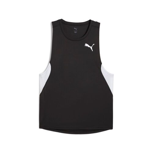 Puma M CROSS THE LINE SINGLET 3.0 - schwarz