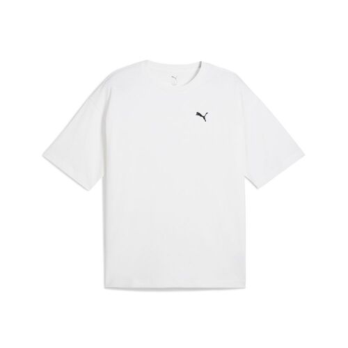 Puma WARDROBE ESS Boxy Tee - weiss