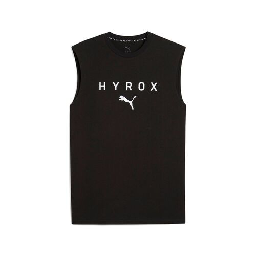 Puma UNISEX PUMA x HYROX CUTOFF TANK - schwarz
