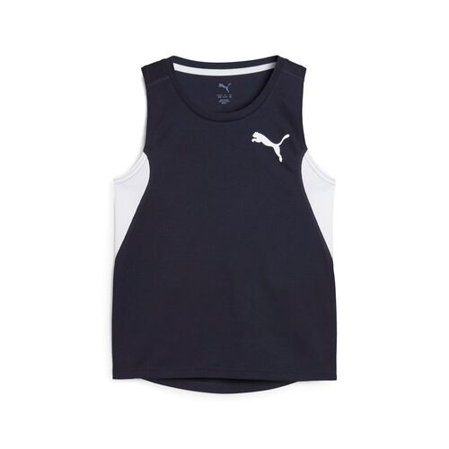 Puma Y CROSS THE LINE SINGLET 3.0 - blau