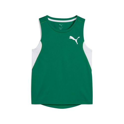Puma Y CROSS THE LINE SINGLET 3.0 - grn