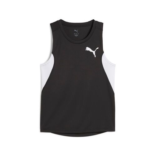 Puma Y CROSS THE LINE SINGLET 3.0 - schwarz