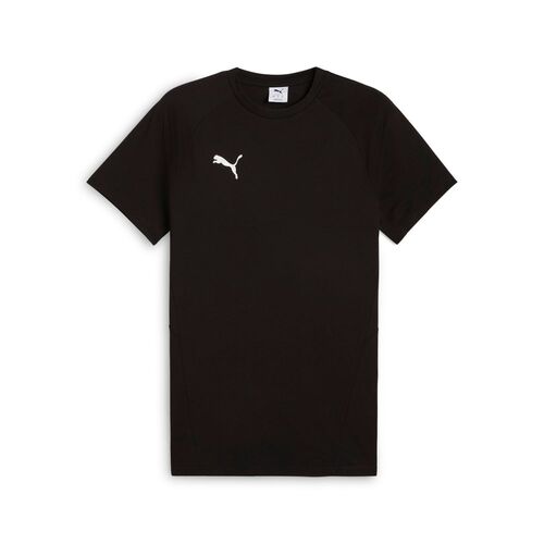 Puma teamEVOSTRIPE Tee - schwarz