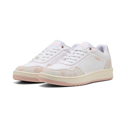 Puma Court Classy Crafted Flowers - weiss