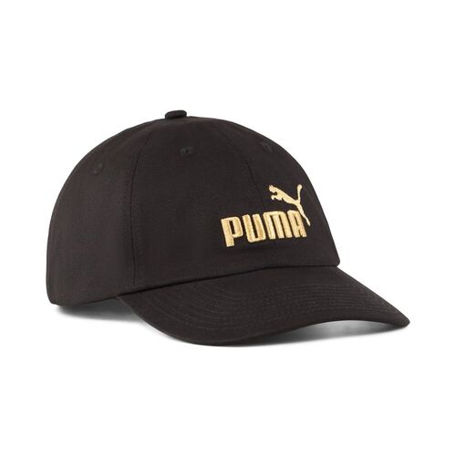 Puma Ess No.1 Logo Bb Cap - puma black-gold-logo