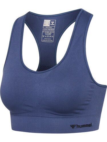Hummel Hmltif Seamless Sports Top - blue indigo