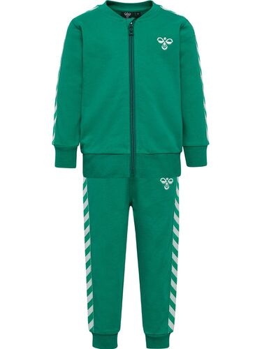 Hummel Hmlbille Tracksuit - pepper green