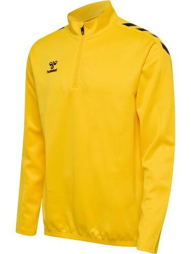 Hummel Hmlcore Xk Half Zip Poly Sweat - sports yellow